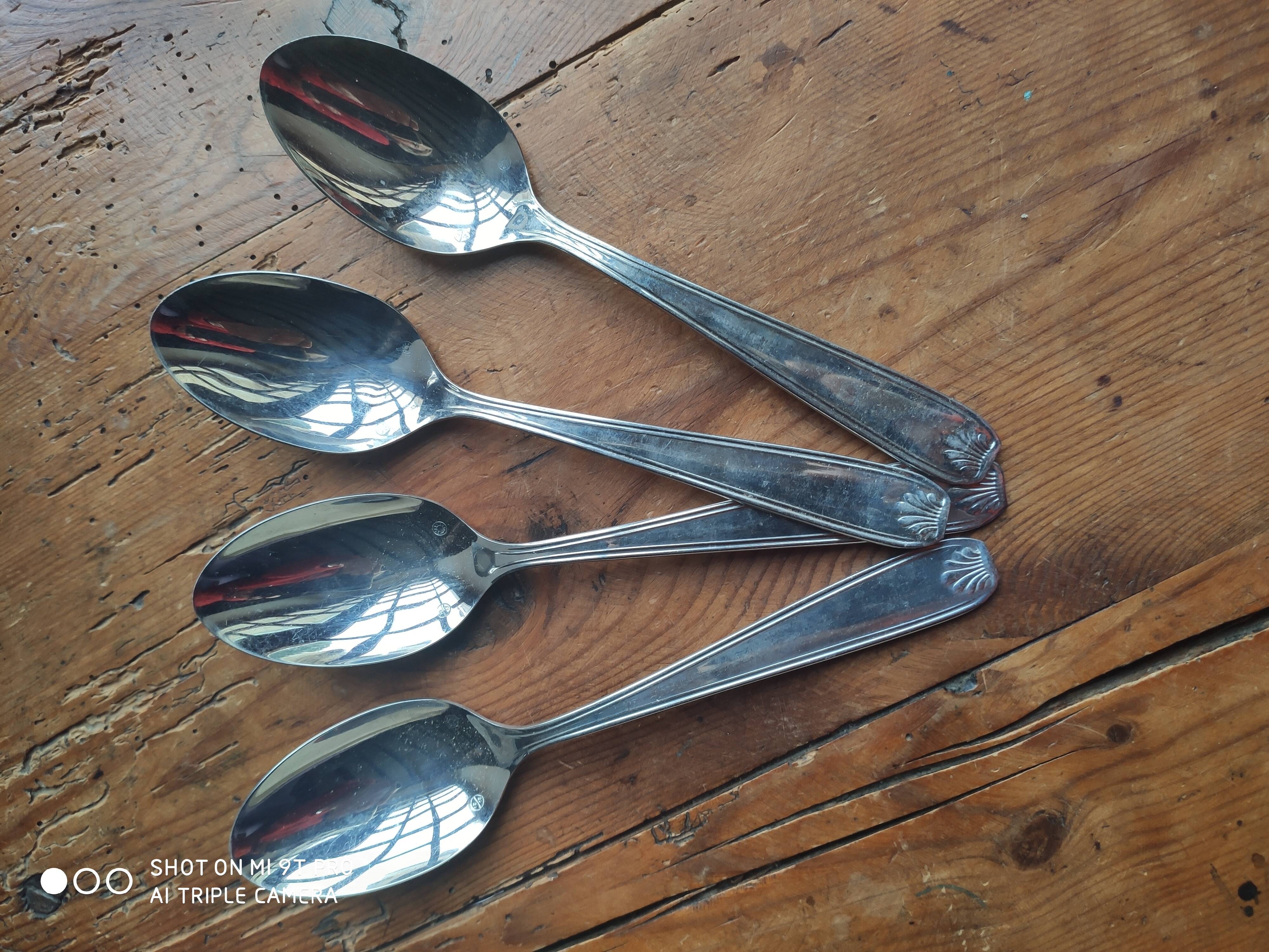 Vintage soup spoons