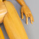 Live-size articulated wooden artist model mannequin