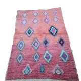 Handmade wool Berber rug 150 X 100 CM