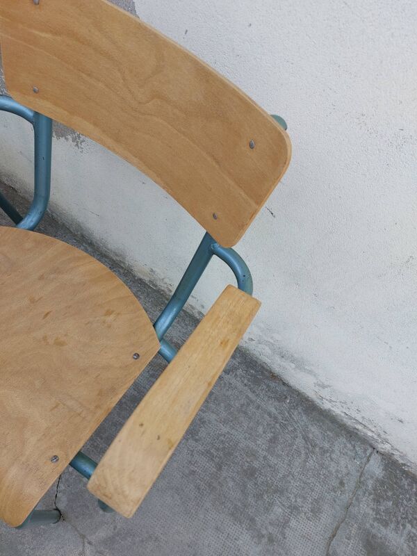 Paire de fauteuils de maître d'école
