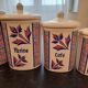 Lot 5 spice jars Digoin Sarreguemines