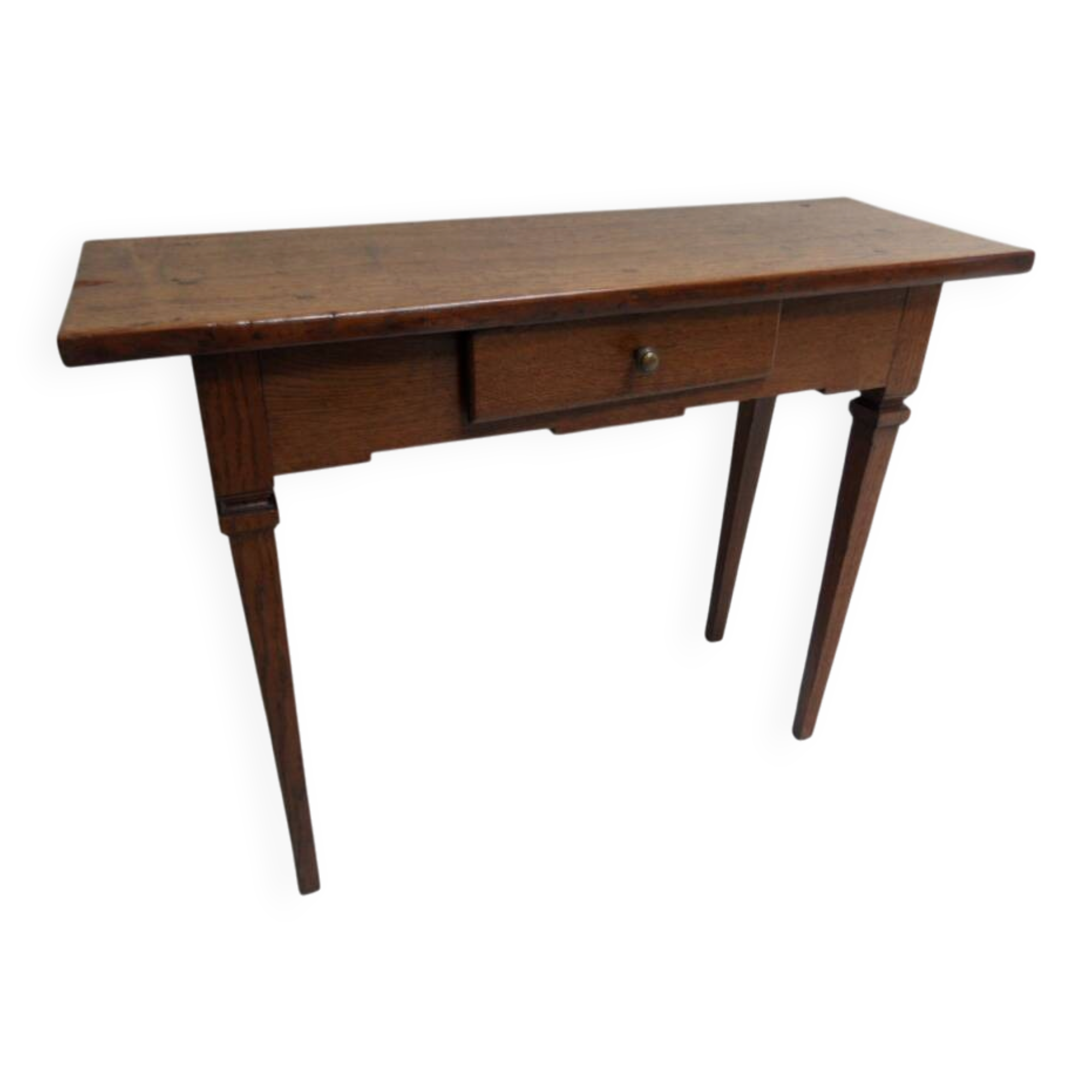 Antique oak sidetable