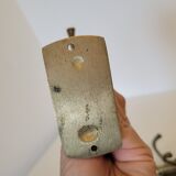 2 hooks with 4 rotating hooks each in brass