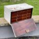 Former craft workshop furniture with 8 jeweler drawers