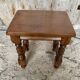 Vintage Solid Oak Nightstand #D545