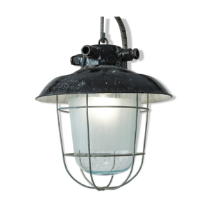 lampe industielle émaillée