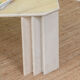 Table basse en marbre vintage – 126 cm