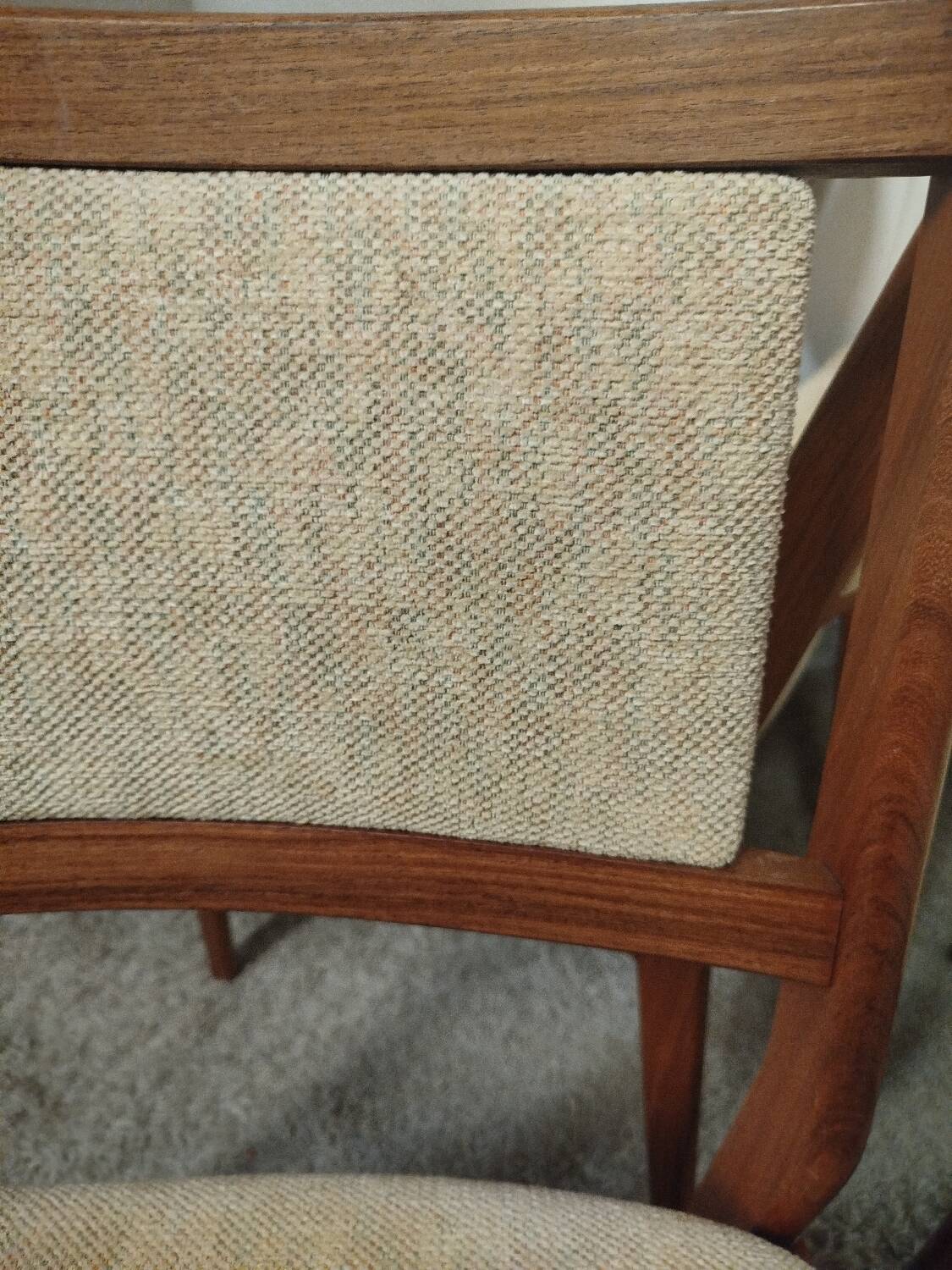 6 Danish rosewood chairs