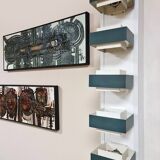 Vintage rare Dutch design wall scone 1950