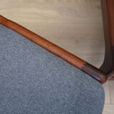 Set of five rosewood chairs, Danish design, 70s, made by Henning Kjaernulf