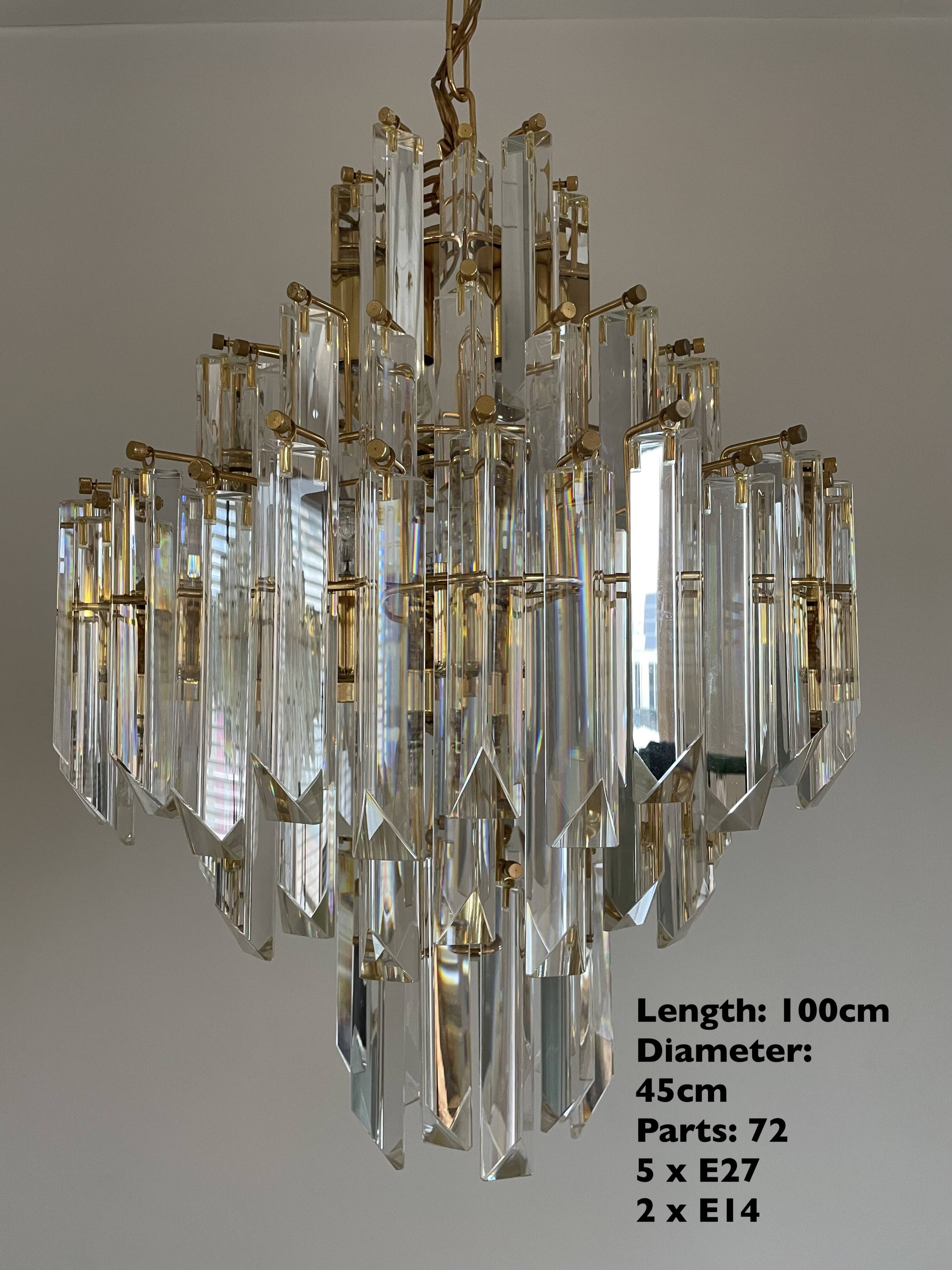 Paolo Venini chandelier, 1970s