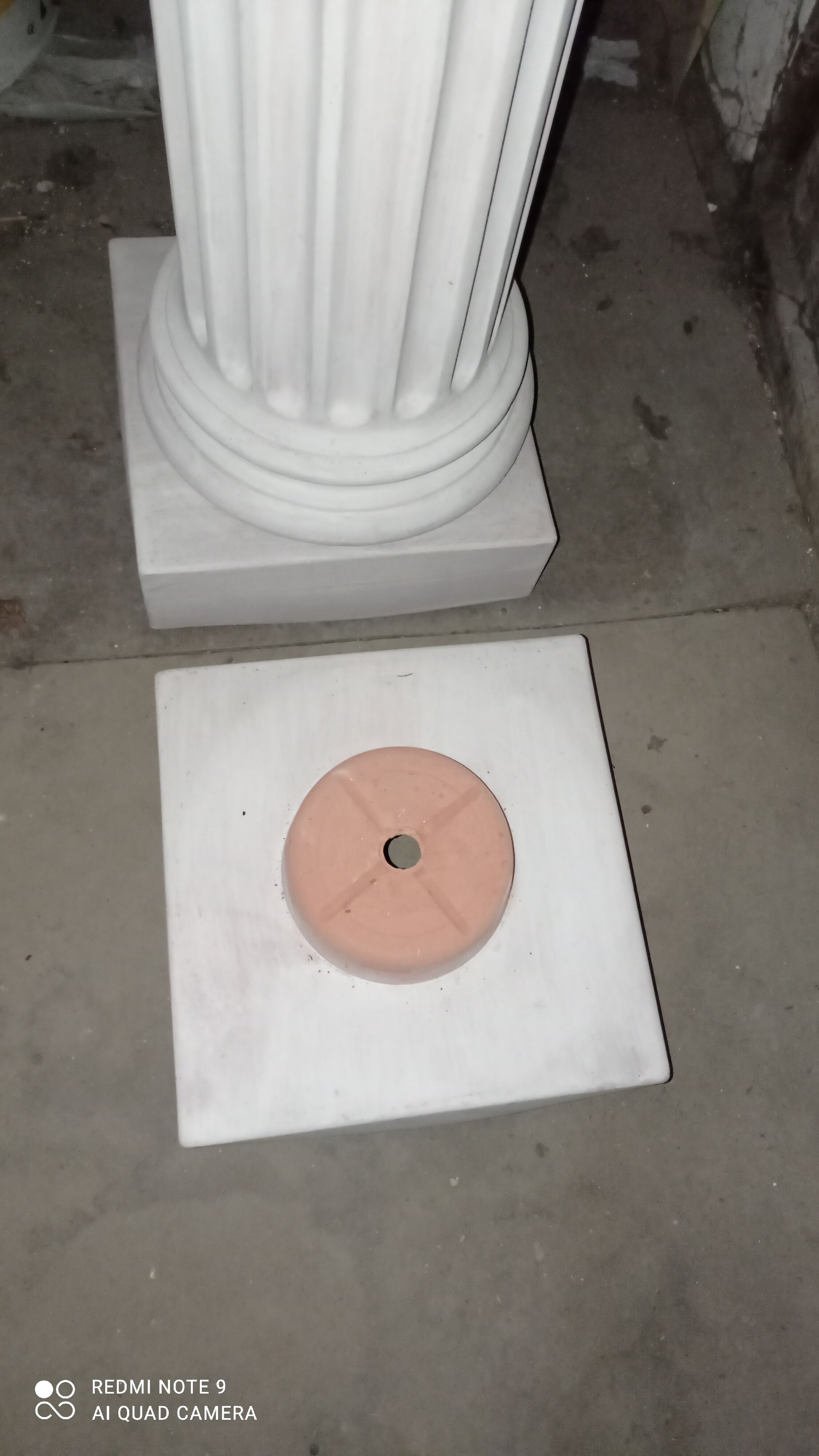 Pair of column stelae