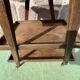 Wooden serving trolley