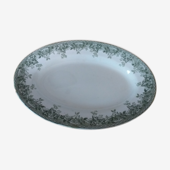Serving dish in Saint Amand porcelain and Hamage