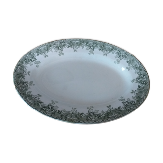 Serving dish in Saint Amand porcelain and Hamage
