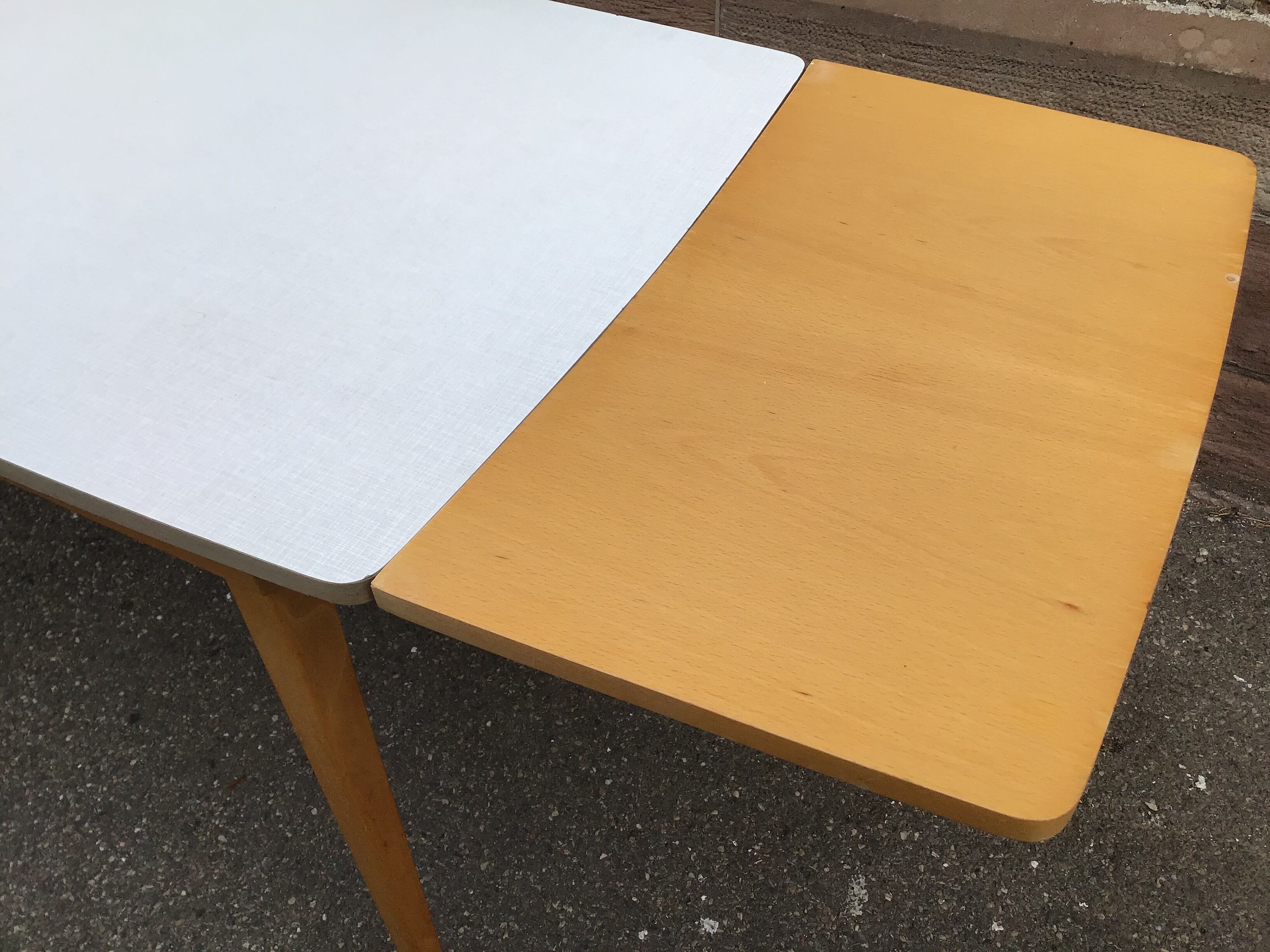 Vintage scandinavian dining table