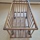 Old folding bed for baby by dodo baby, a french brand from the 1980s.