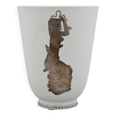 Vase "Grazia" pour Gustavsberg Suède 1960 Signé