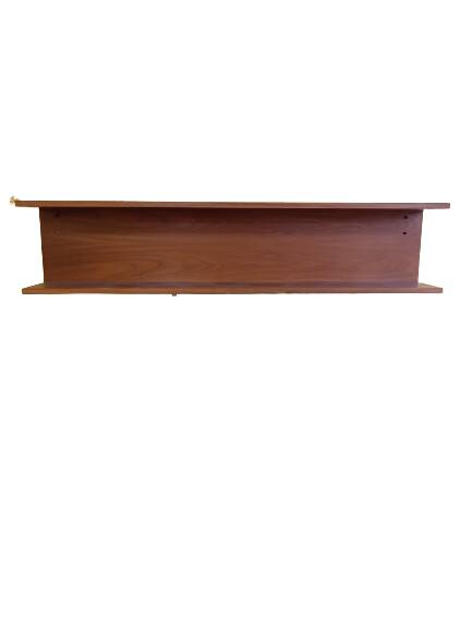 Scandinavian teak wall shelf 70's