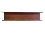 Scandinavian teak wall shelf 70's