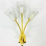 Pair of brass wall lamps by Emil Stejnar for Rupert Nikoll, Austria 1960