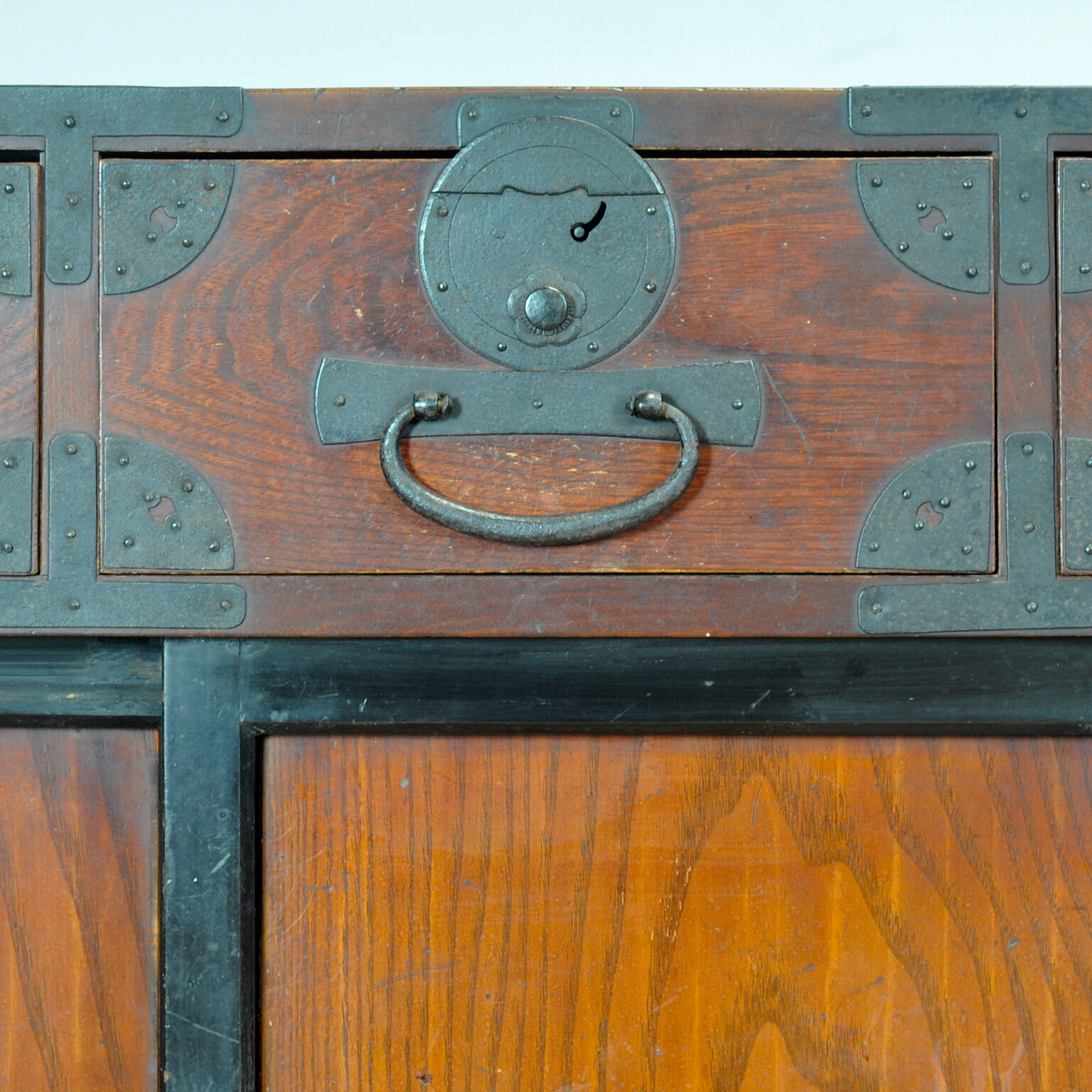 Commode japonaise Tansu, vers 1890