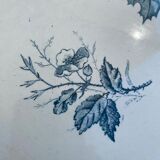 Iron earth dish Badonviller blackberry model