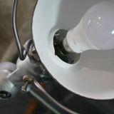 Lampe jieldé 4 bras vernis incolore mat industriel vintage