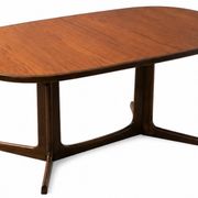 Table à manger extensible scandinave
