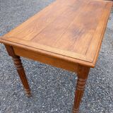 Old oak table or desk 2 drawers