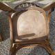 Lot de 4 chaises de bistrot bois Baumann