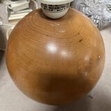 Foot lamp ball light wood