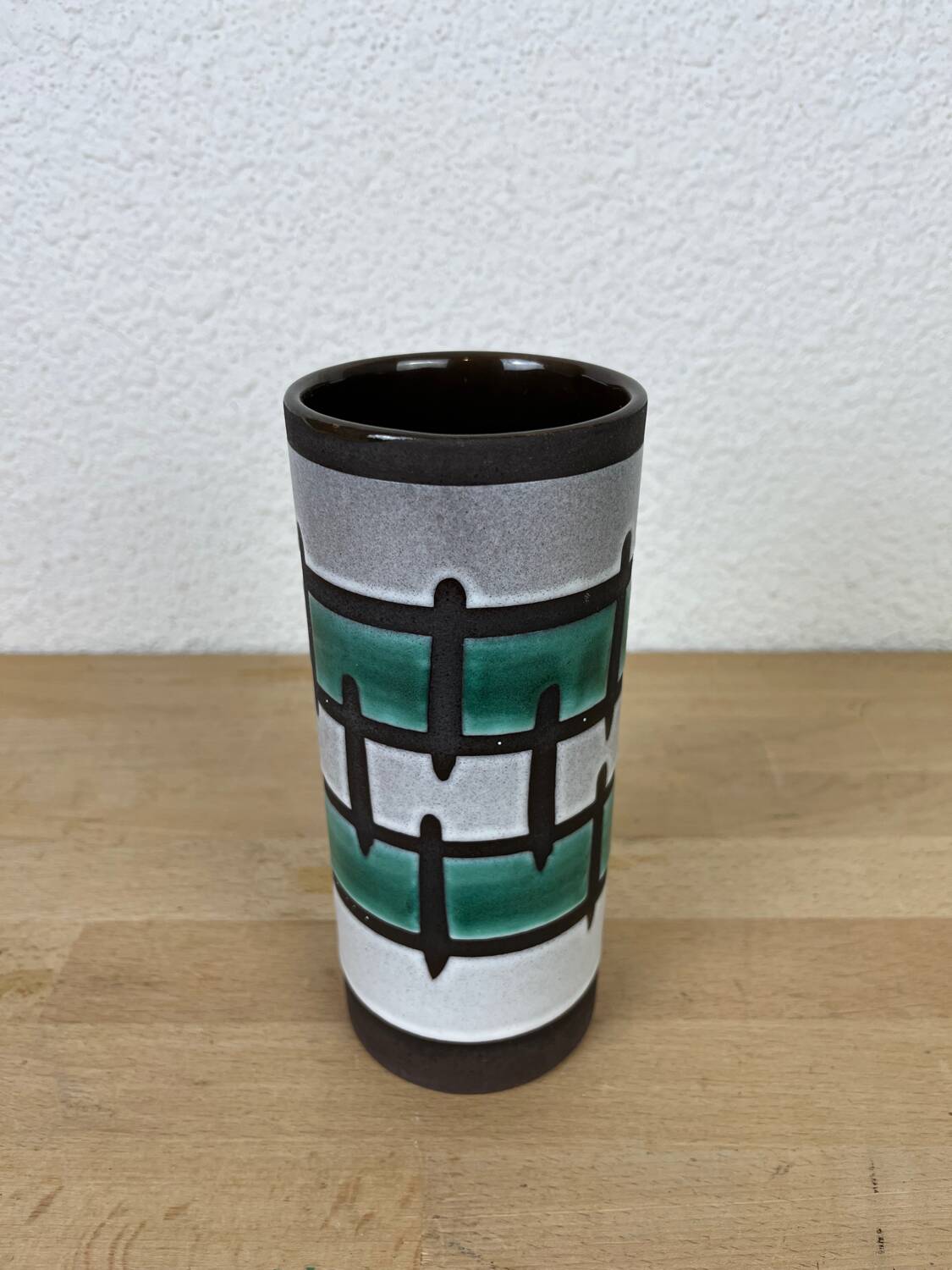 Vase rouleau vintage années 60