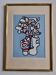 Silkscreen print after Jean Dubuffet, framed, 1970s, 23 x 31 cm