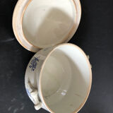 Vintage sandstone soup tureen from Saint Uze