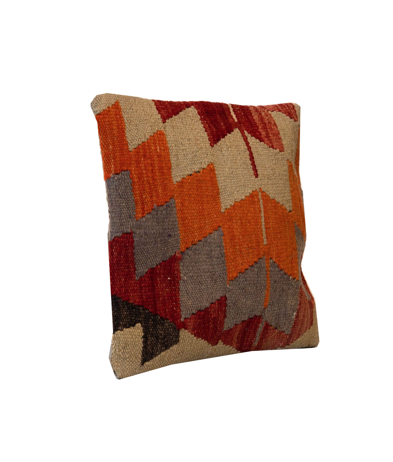 Traditional hand made wool kilim cushion cover