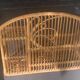 Bamboo and rattan shelf, designer and vintage, to hang or place