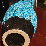 Turquoise blue vintage pitcher