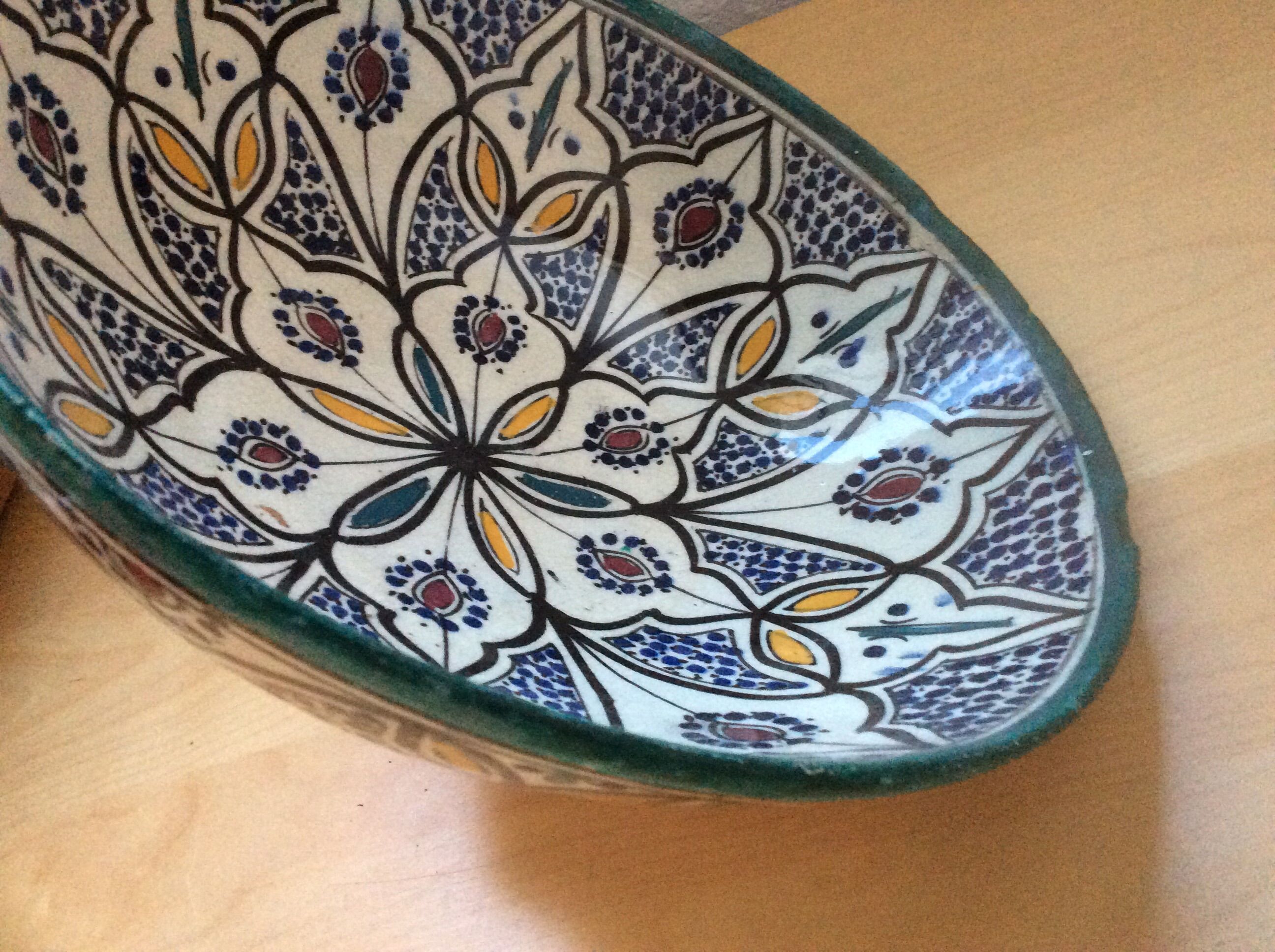 Moroccan dish /fruit cut