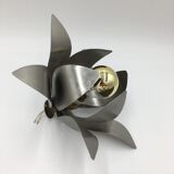 Duo d'appliques en forme de fleur