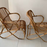 Pair of vintage armchairs