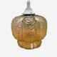 Vintage glass pendant light 1960