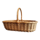 Panier plat vintage français