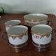 lunch service 4 pieces old Limoges and silverware