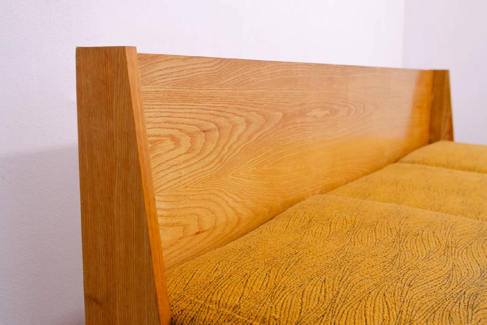 Mid-century folding sofabed by Drevotvar, 1970s, Czechoslovakia