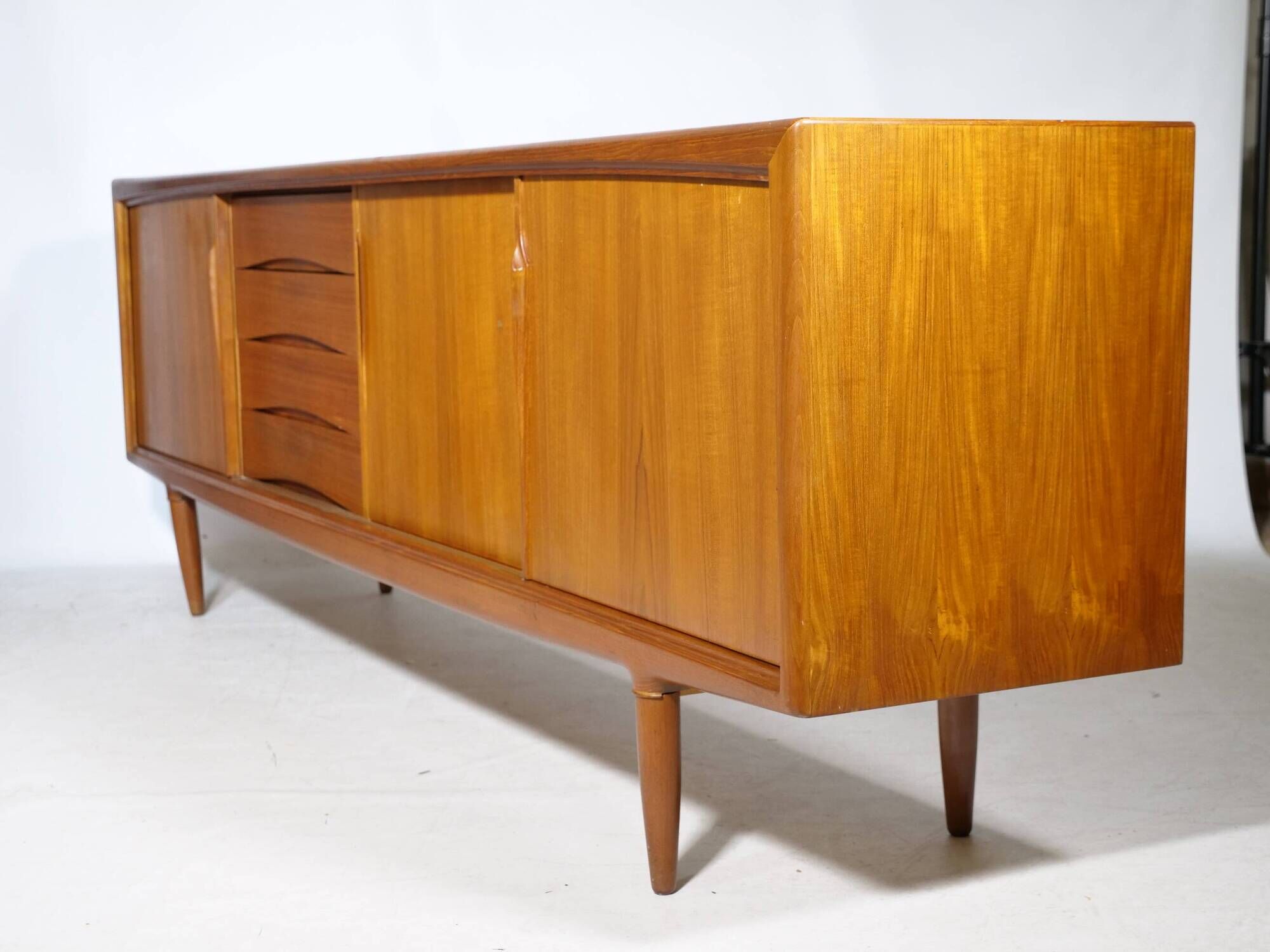 Mid Century Sideboard in Teak by Axel Christensen for ACO Møbler, 1960s