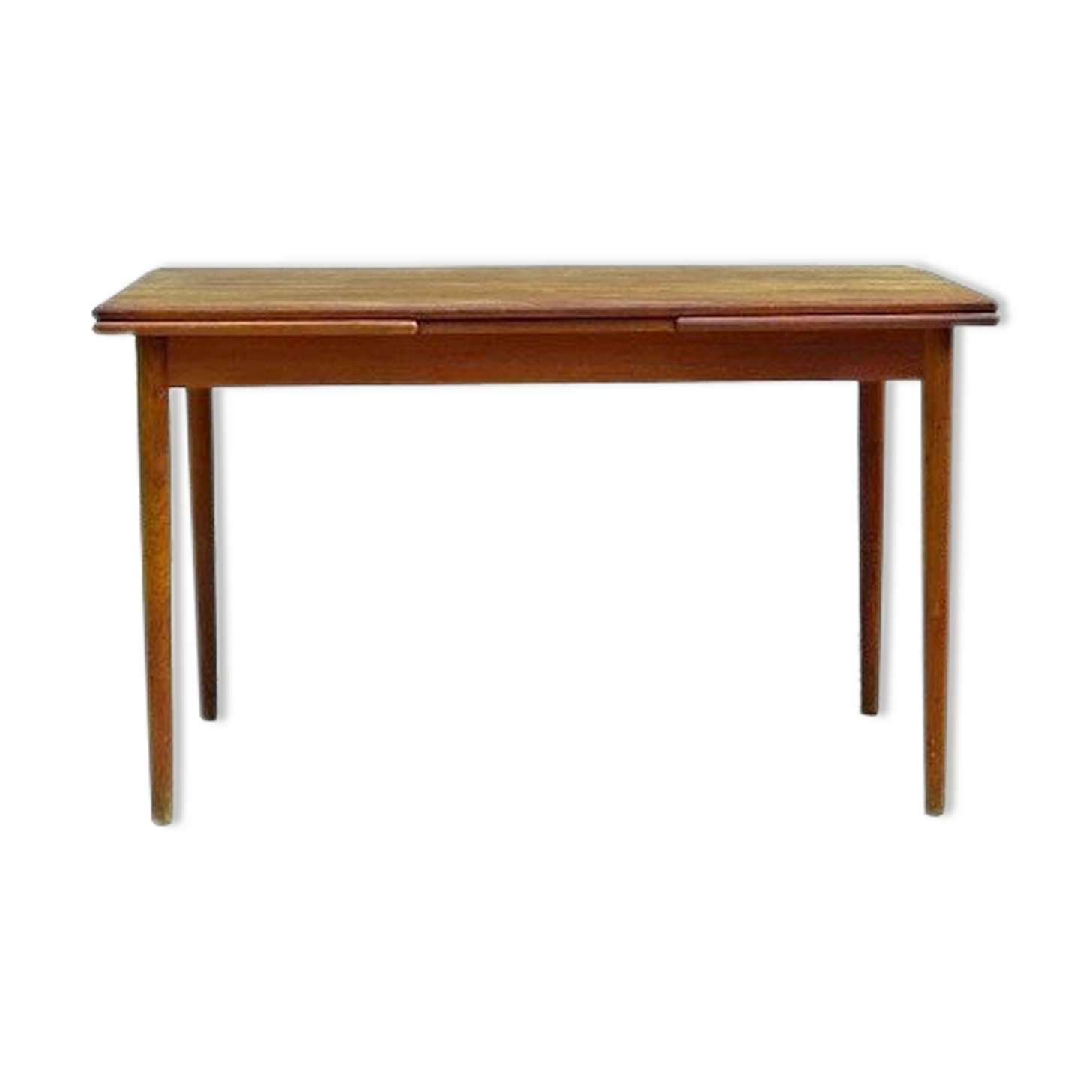 Danish meal table by Verner Pedersen Scandinavian teak 1950 stamped