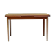 Danish meal table by Verner Pedersen Scandinavian teak 1950 stamped