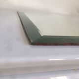 Old bevelled mirror 51x27,5cm