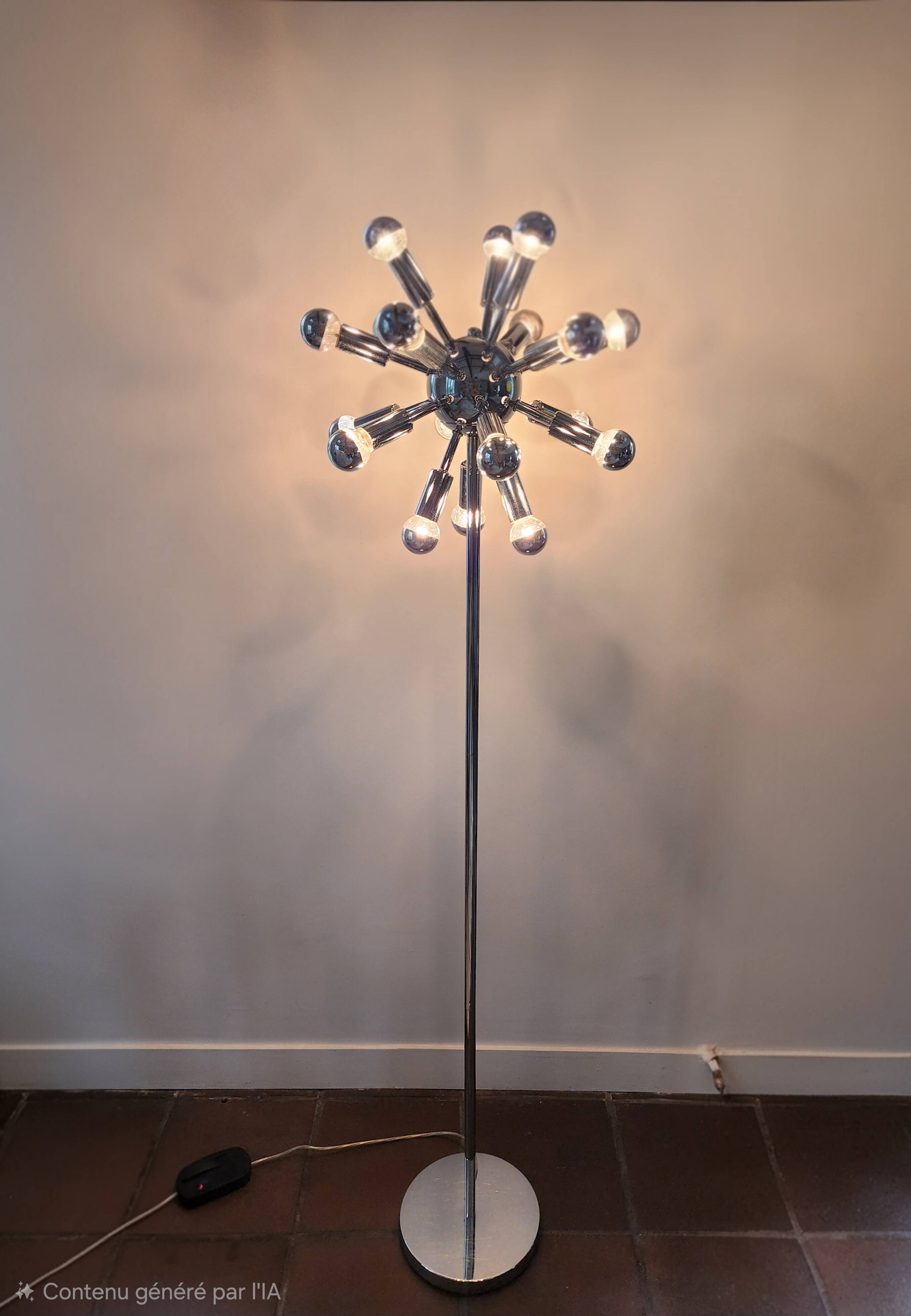 Sputnik floor lamp